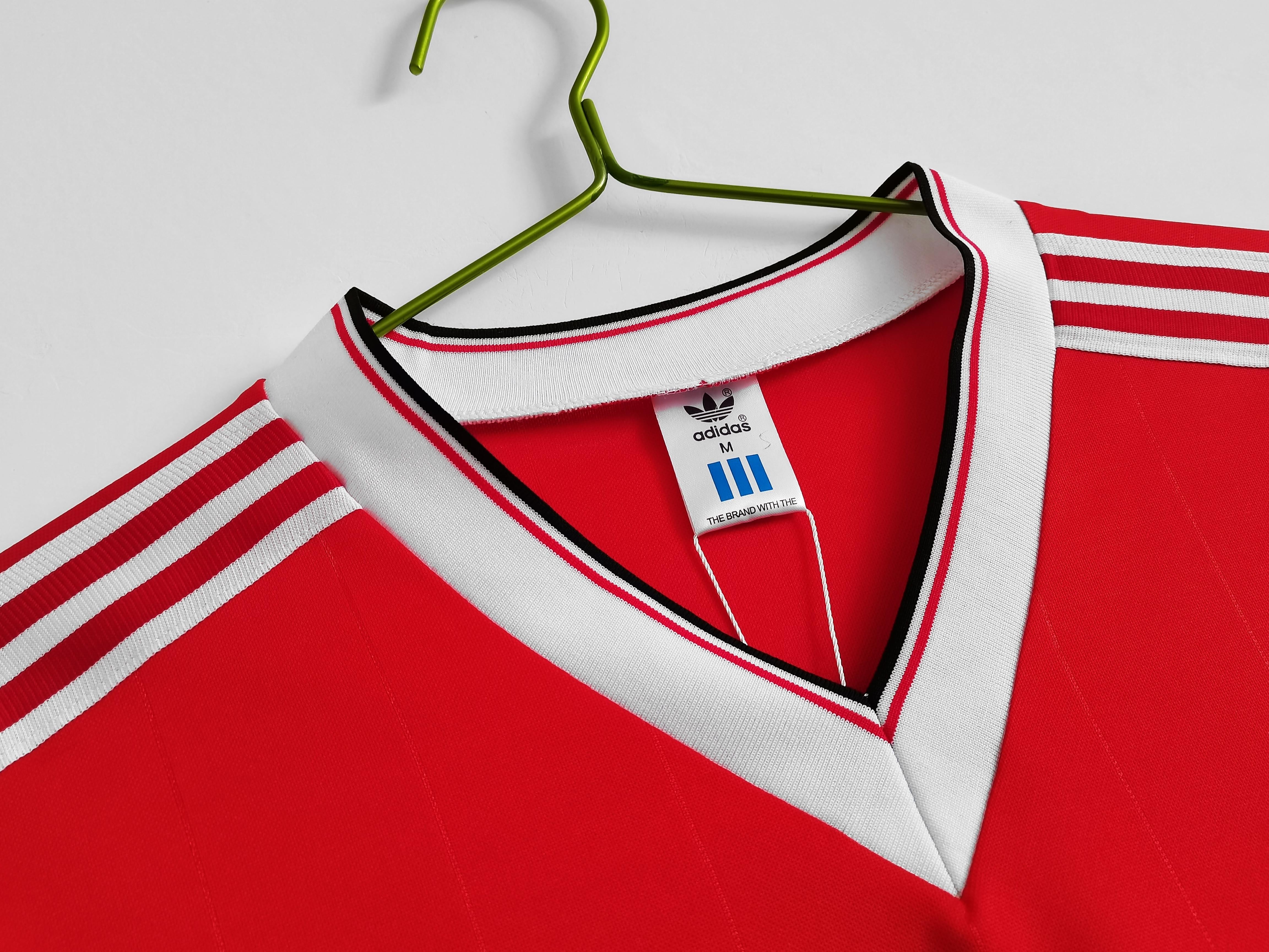 Manchester United 1986/1987 Retro Home Shirt - Long Sleeve