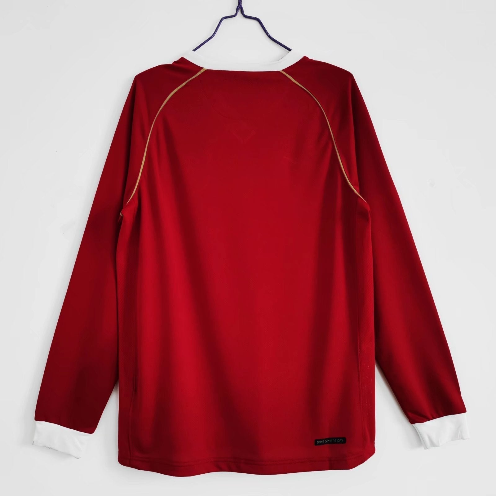 Manchester United 2006/2007 Retro Home Shirt - Long Sleeve