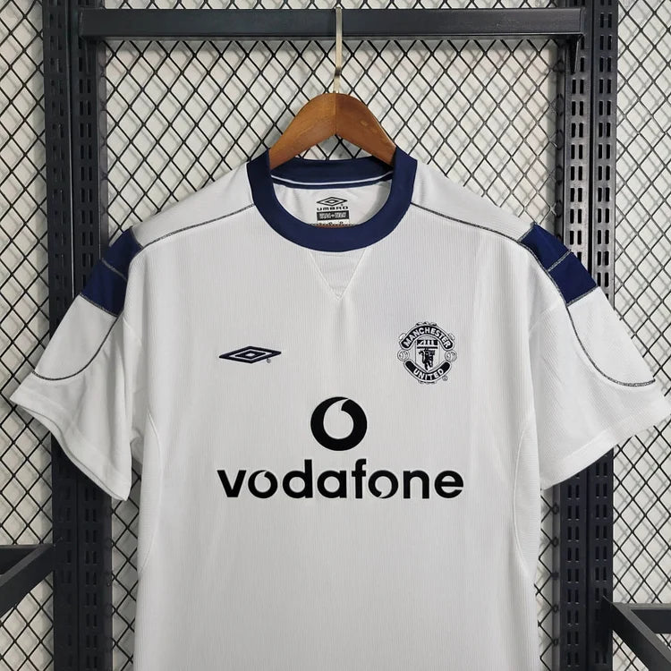 1999-2000 Manchester United Retro Away Shirt - White