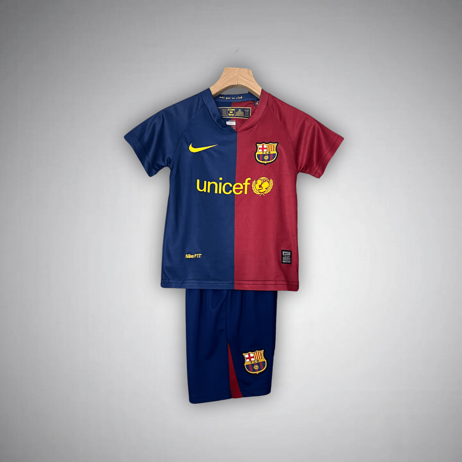 2009 FC Barcelona UCL Final Kids Kit