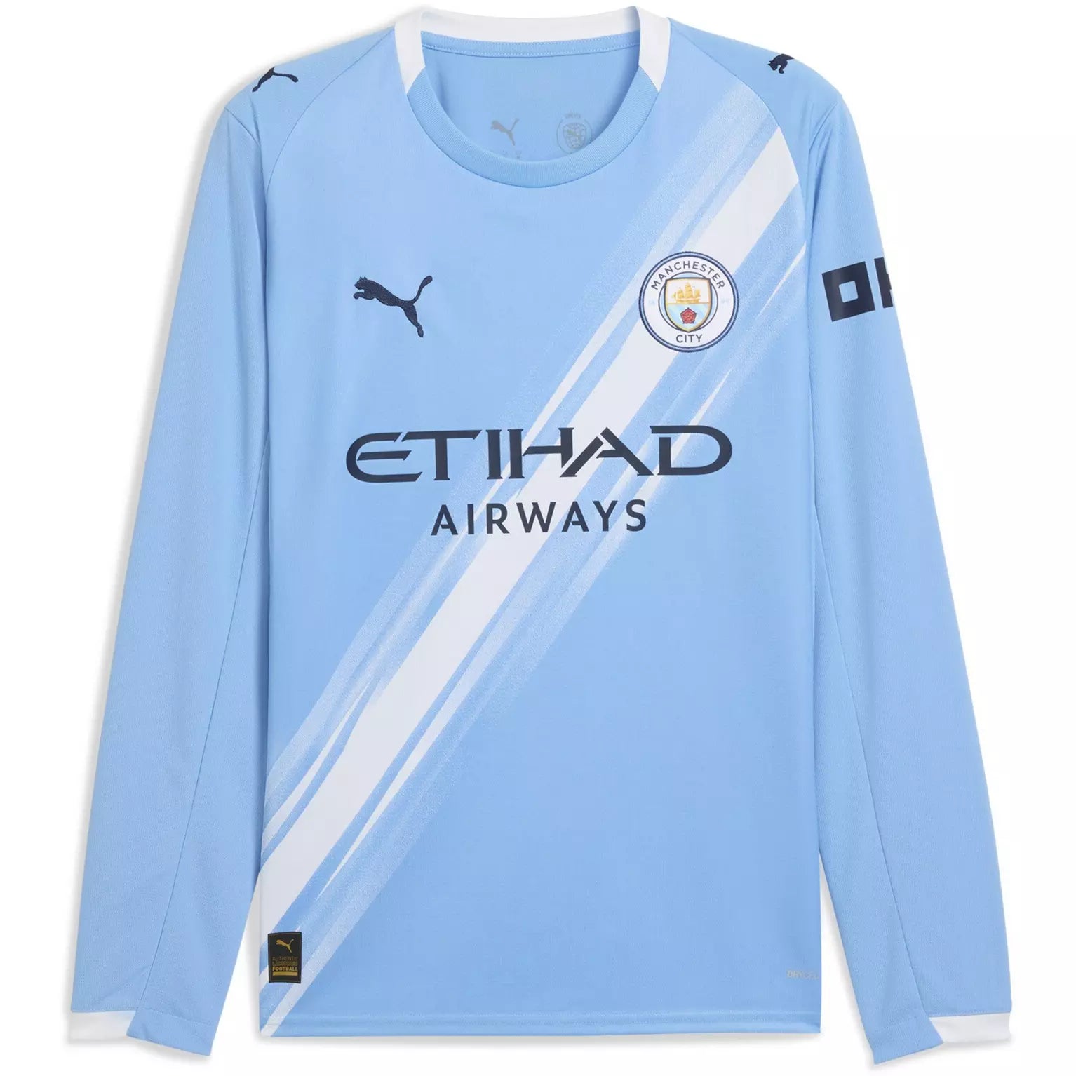 Manchester City 25/26 Home Shirt - Long Sleeve