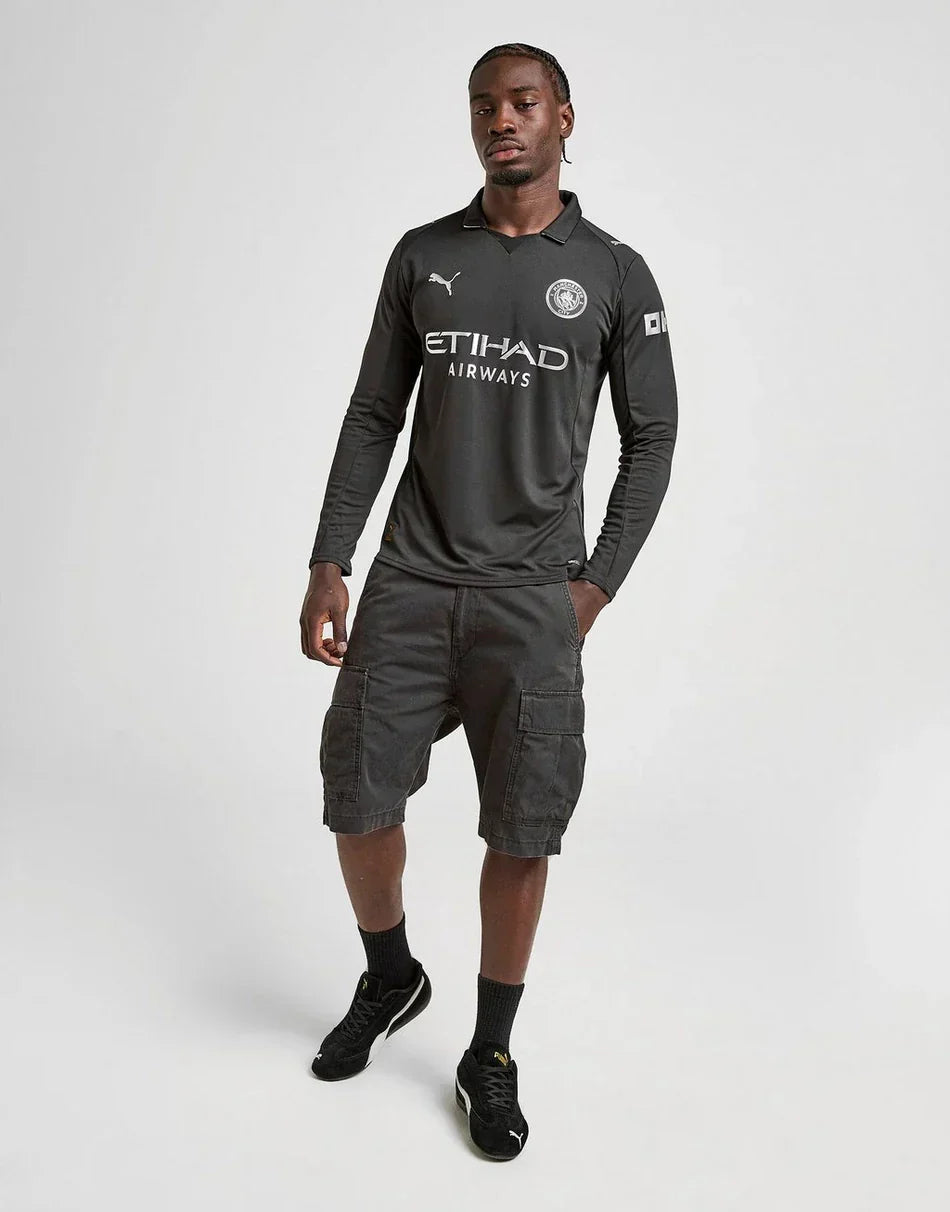 Manchester City 25/26 Away Shirt - Long Sleeve
