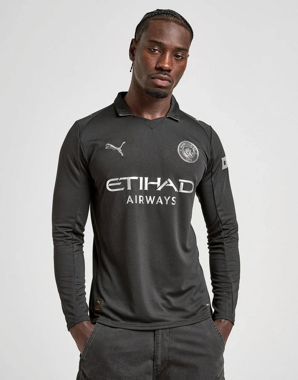 Manchester City 25/26 Away Shirt - Long Sleeve