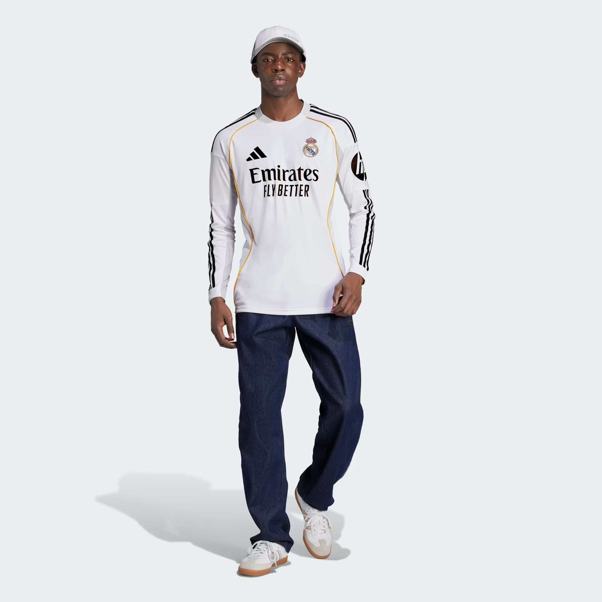 2025/26 Real Madrid Long Sleeve Home Kit
