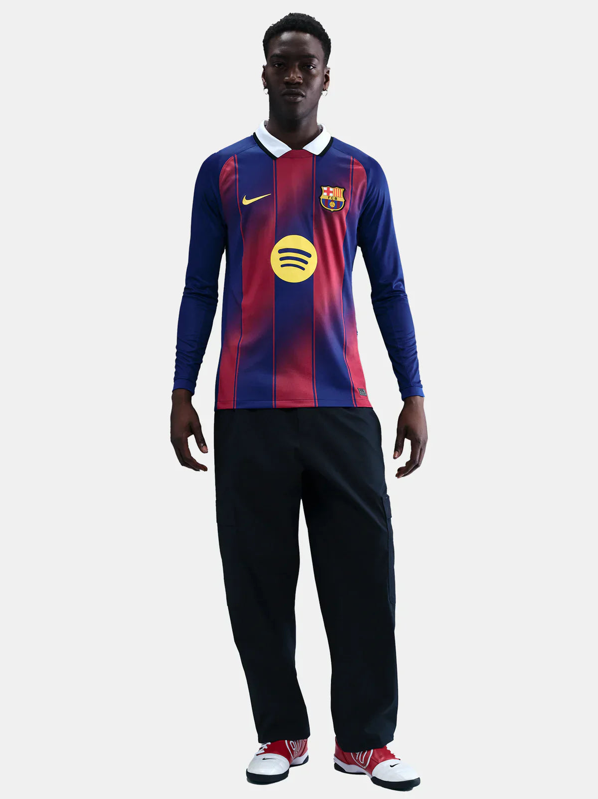 2025/26 FC Barcelona Long Sleeve Home Kit