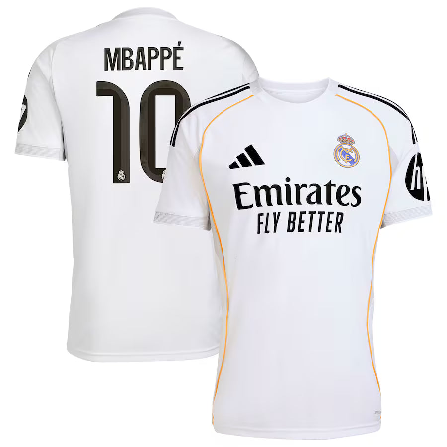 Mbappe 10 Real Madrid 25/26 Home Kit