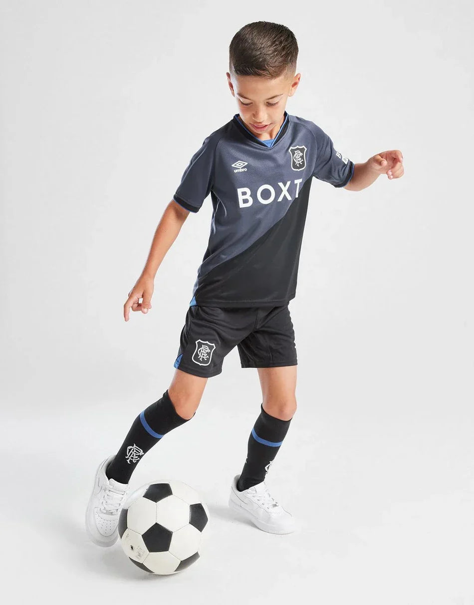 Rangers FC 25-26 Third Kids Kit
