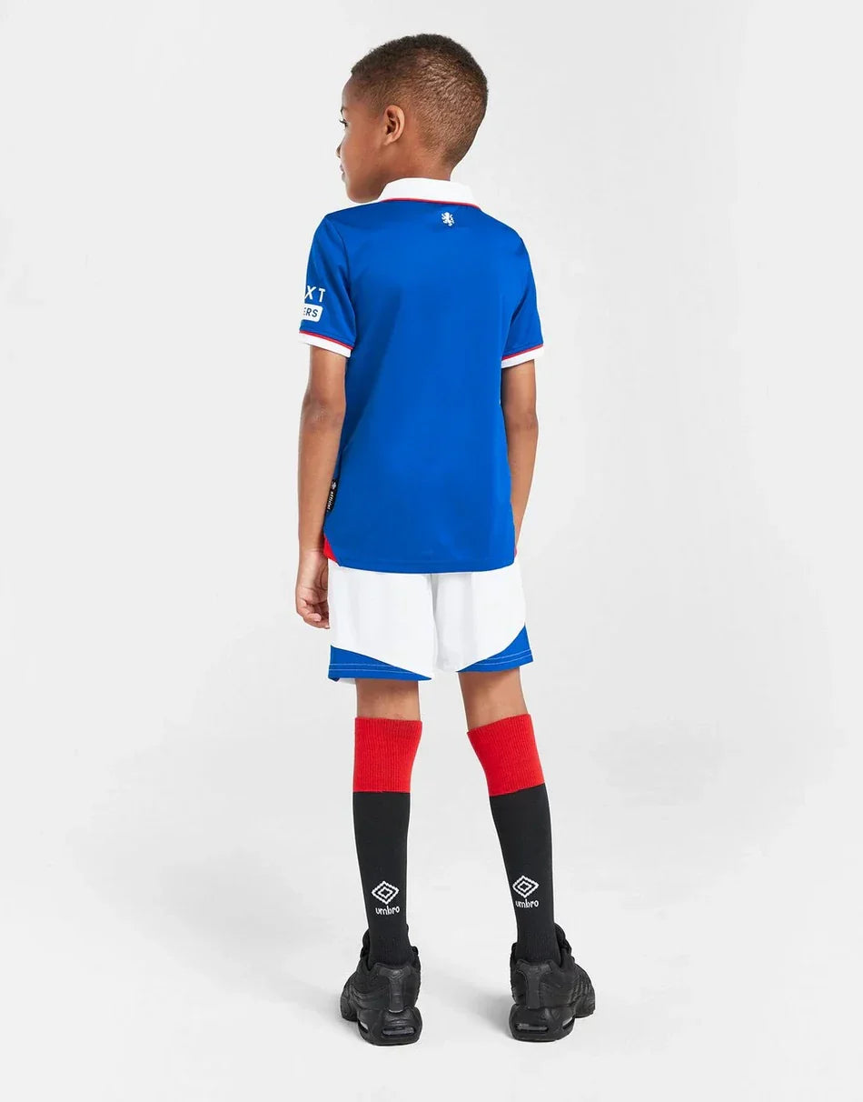 Rangers FC 25-26 Home Kids Kit
