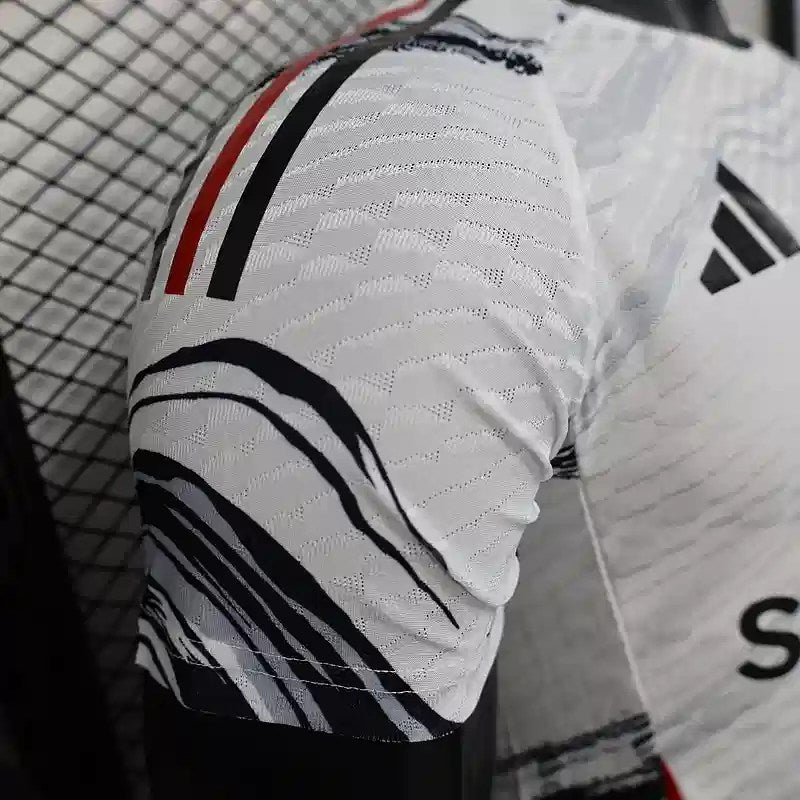 Manchester United White and Black Kit – Player Version