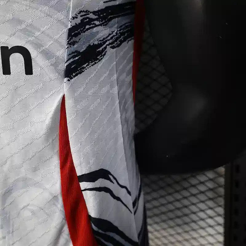 Manchester United White and Black Kit – Player Version