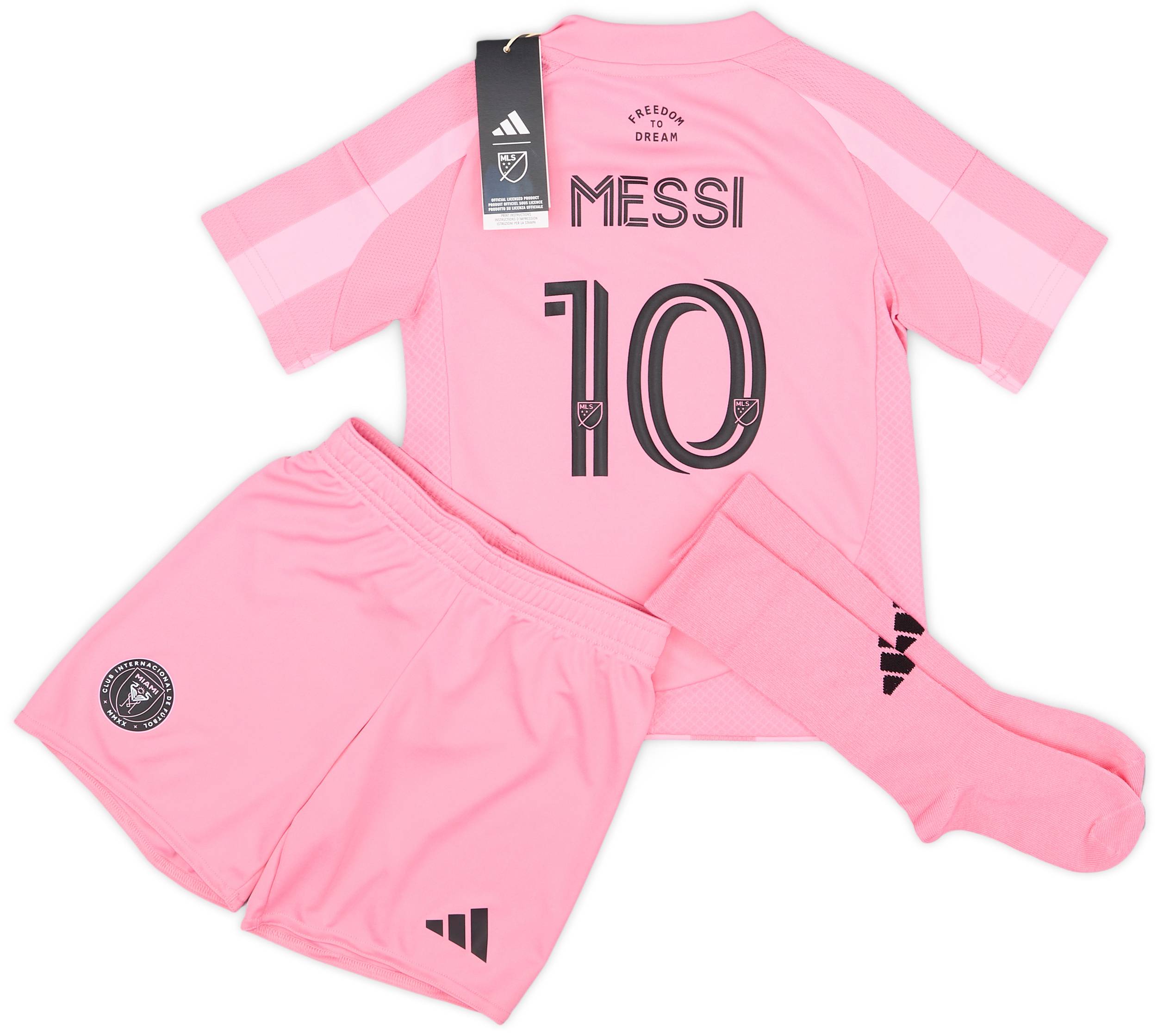 Messi Inter Miami 25-26 Home Kids Kit