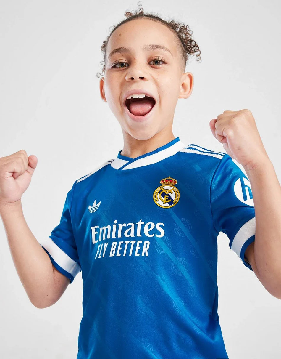 Real Madrid 25-26 Third Kids Kit