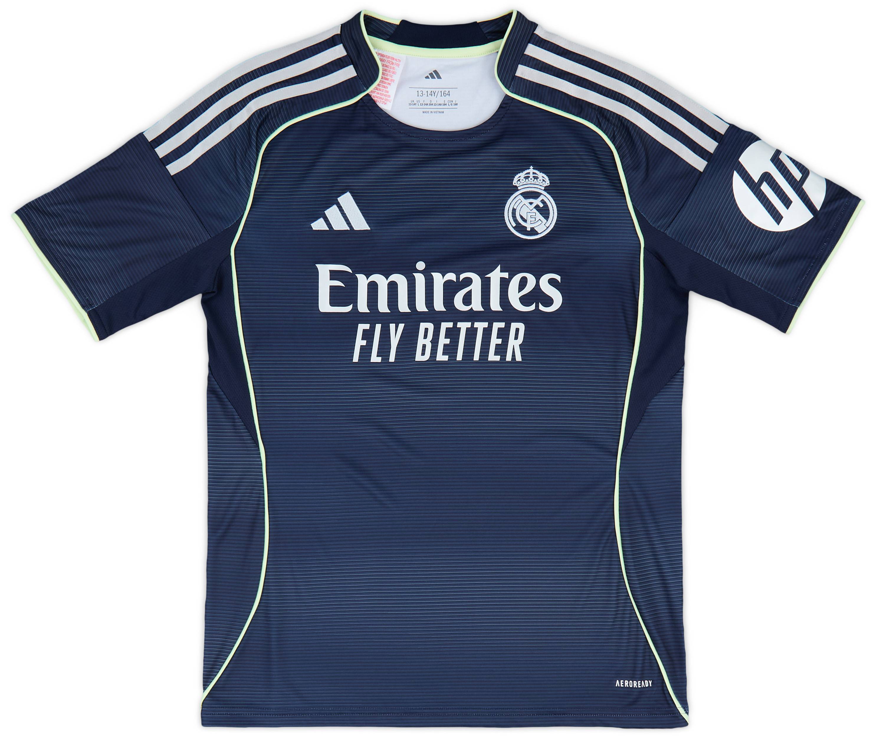 Real Madrid 25-26 Away Kids Kit
