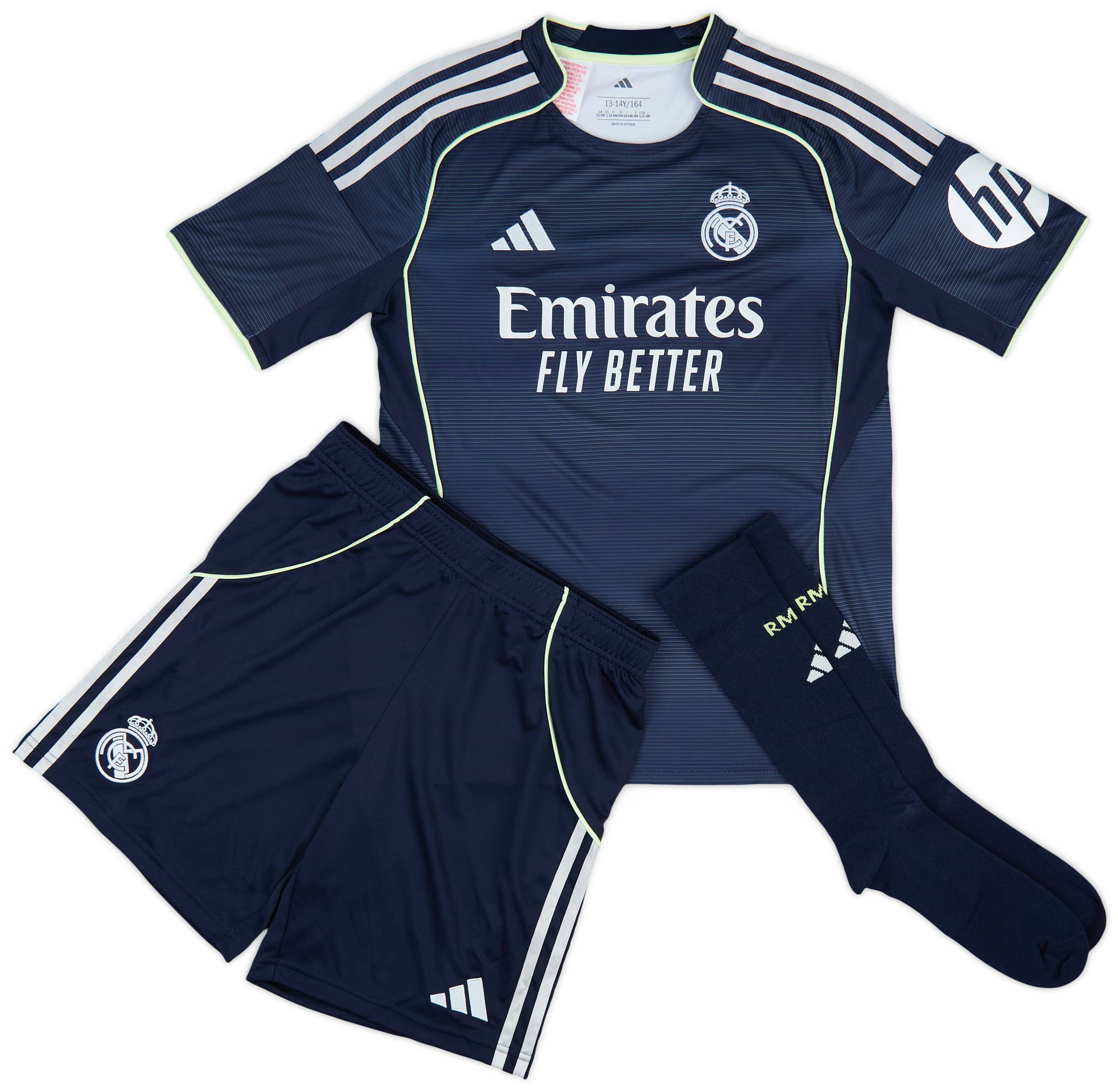 Real Madrid 25-26 Away Kids Kit