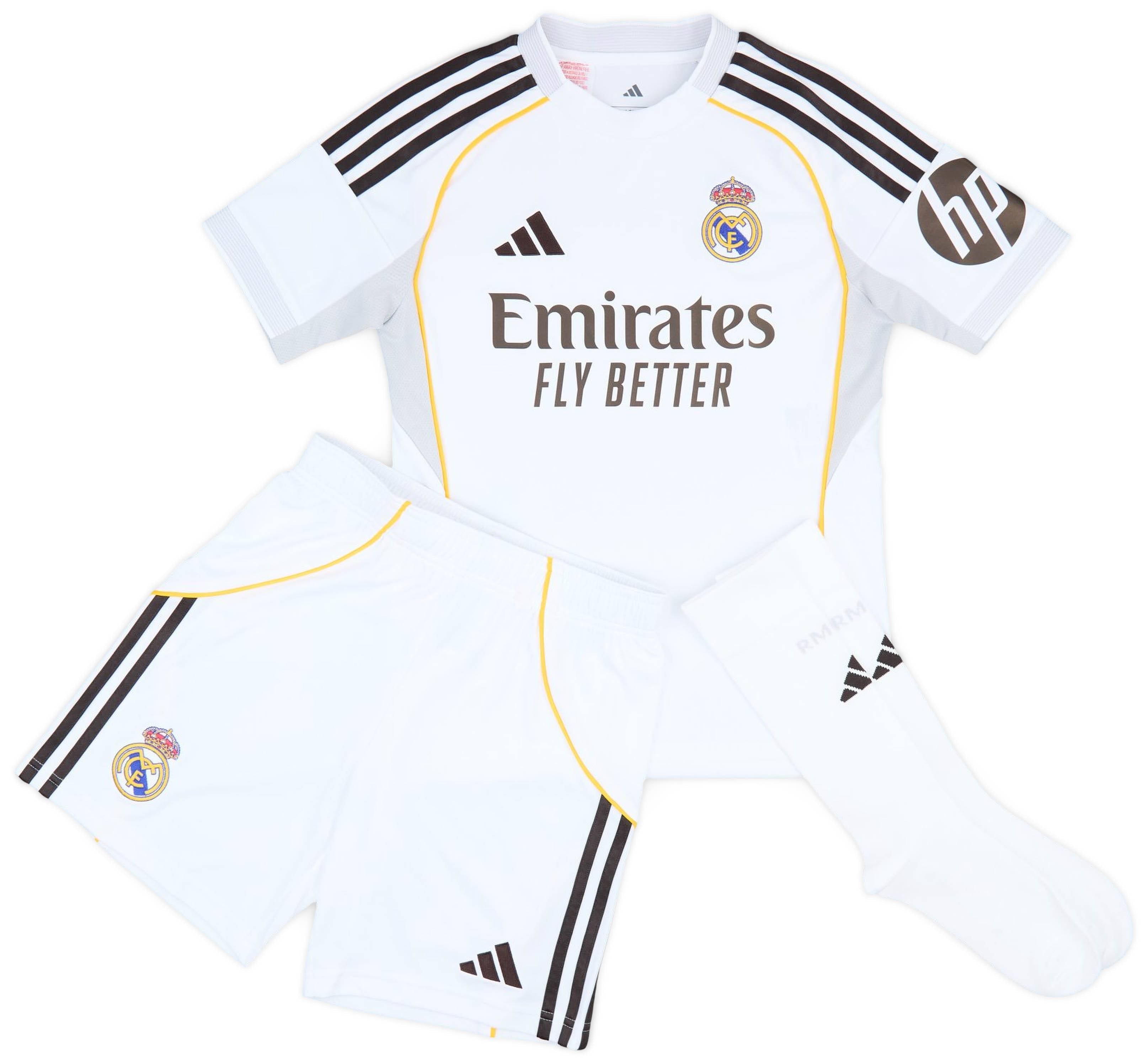 Real Madrid 25-26 Home Kids Kit