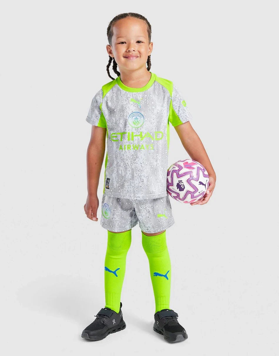 Manchester City 25-26 Third Kids Kit