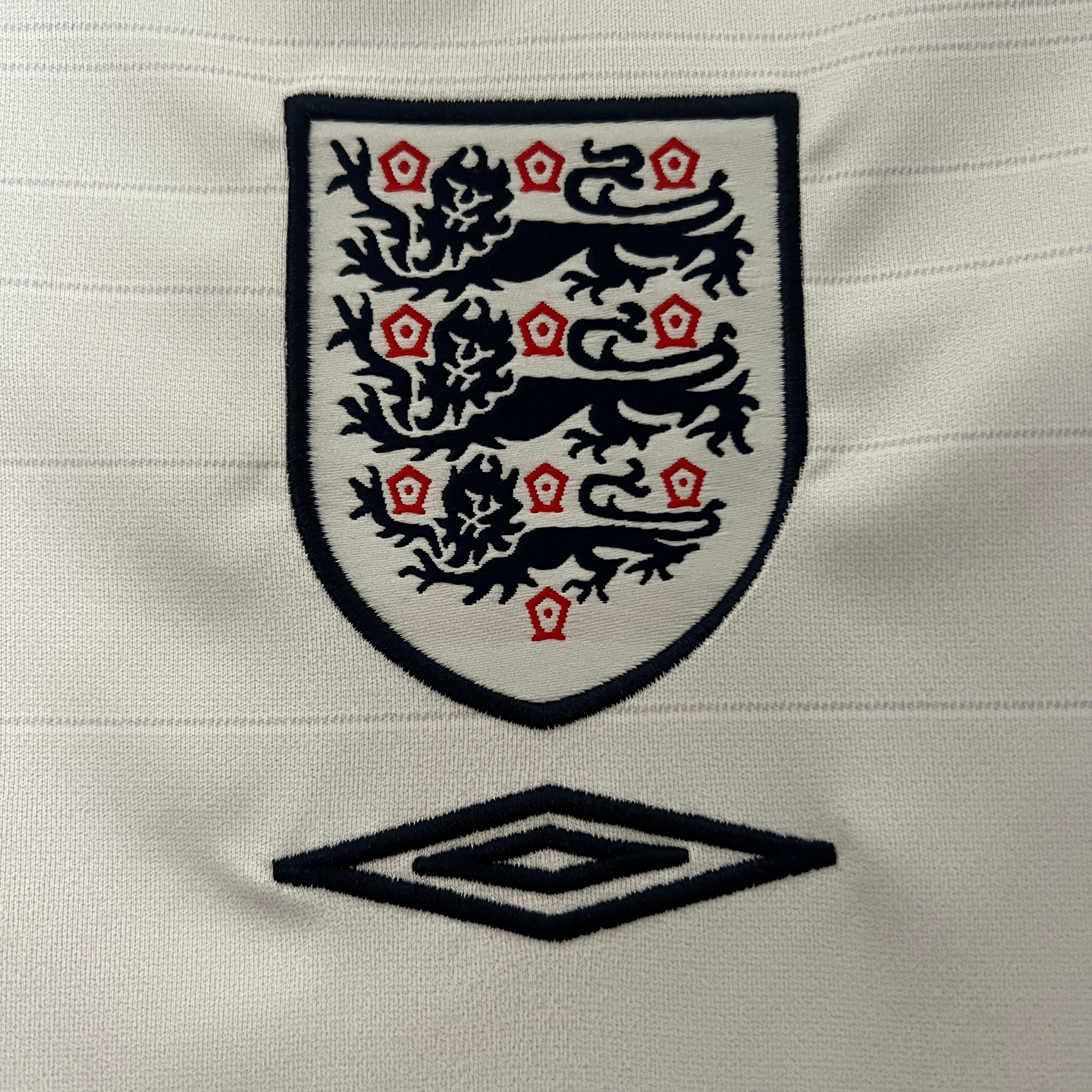 2004 England Home Shirt