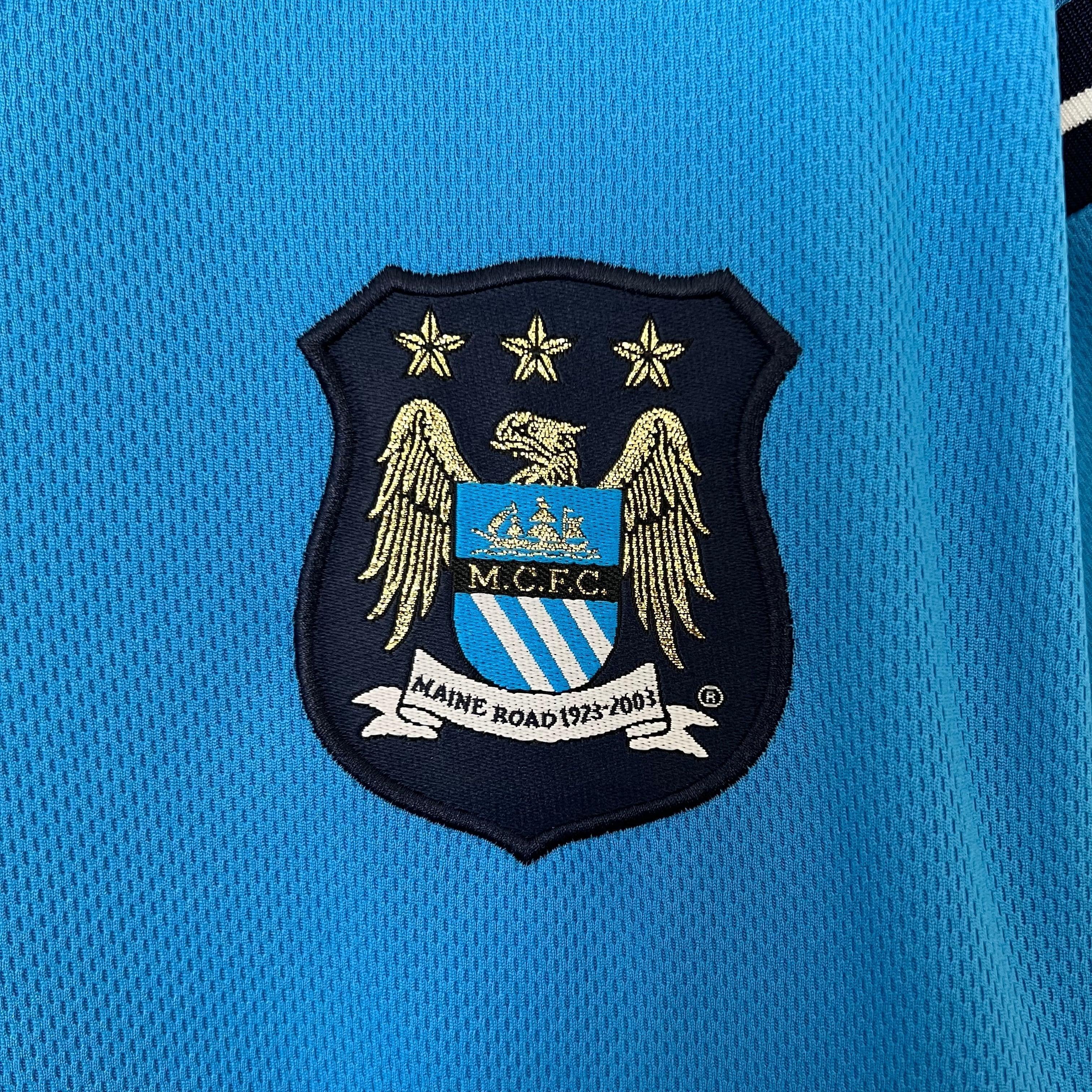 2001-2002 Manchester City Home Shirt