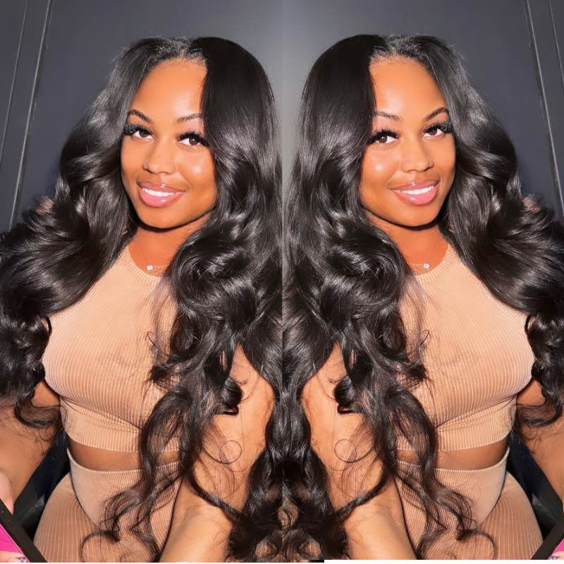30 inch Buss Down Wig 32 34 36 38 Knee Length Long Human Hair Wigs