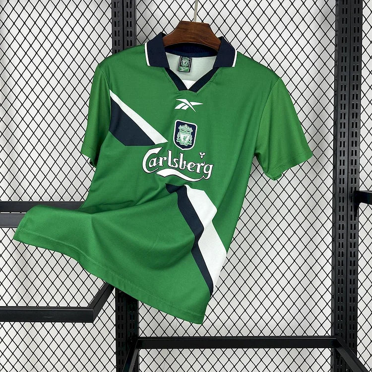1999-2000 Liverpool Retro Away Shirt - Green