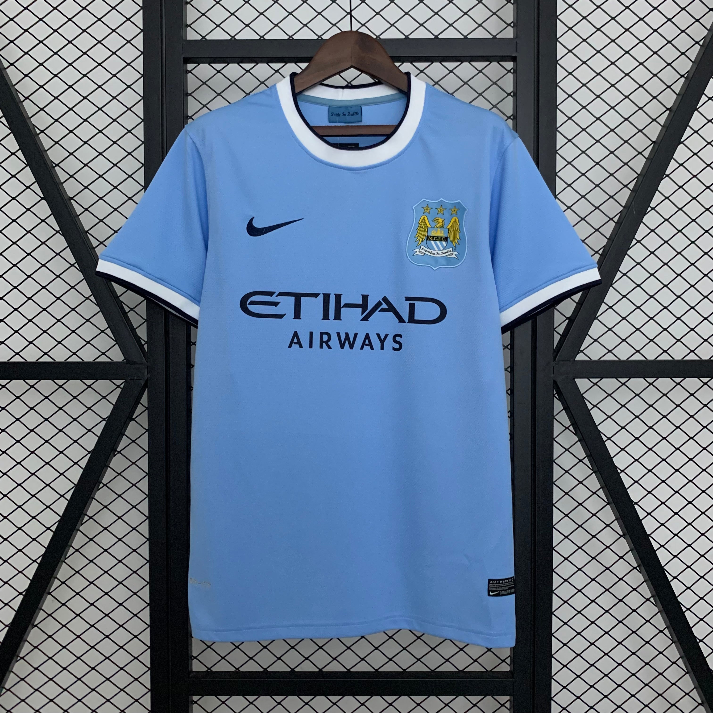 2013/2014 Manchester City Home Retro Shirt