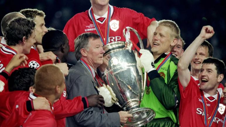 1999/2000 Manchester United Home Retro Shirt Champions League Final