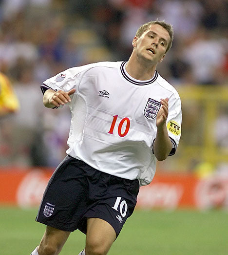 2000 England Home Retro Shirt Euro
