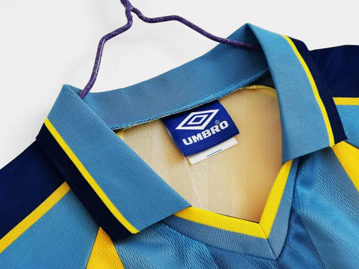 1996/1998 Chelsea Away Yellow Retro Shirt Coors