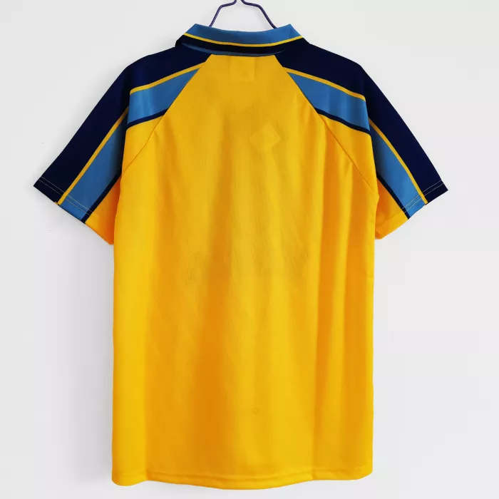 1996/1998 Chelsea Away Yellow Retro Shirt Coors