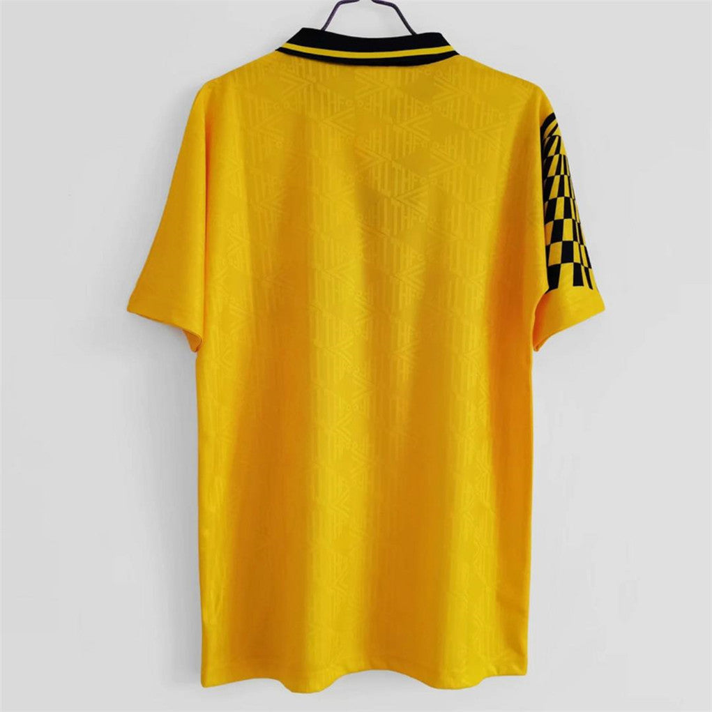 1992/1995 Tottenham Away Yellow Retro Shirt