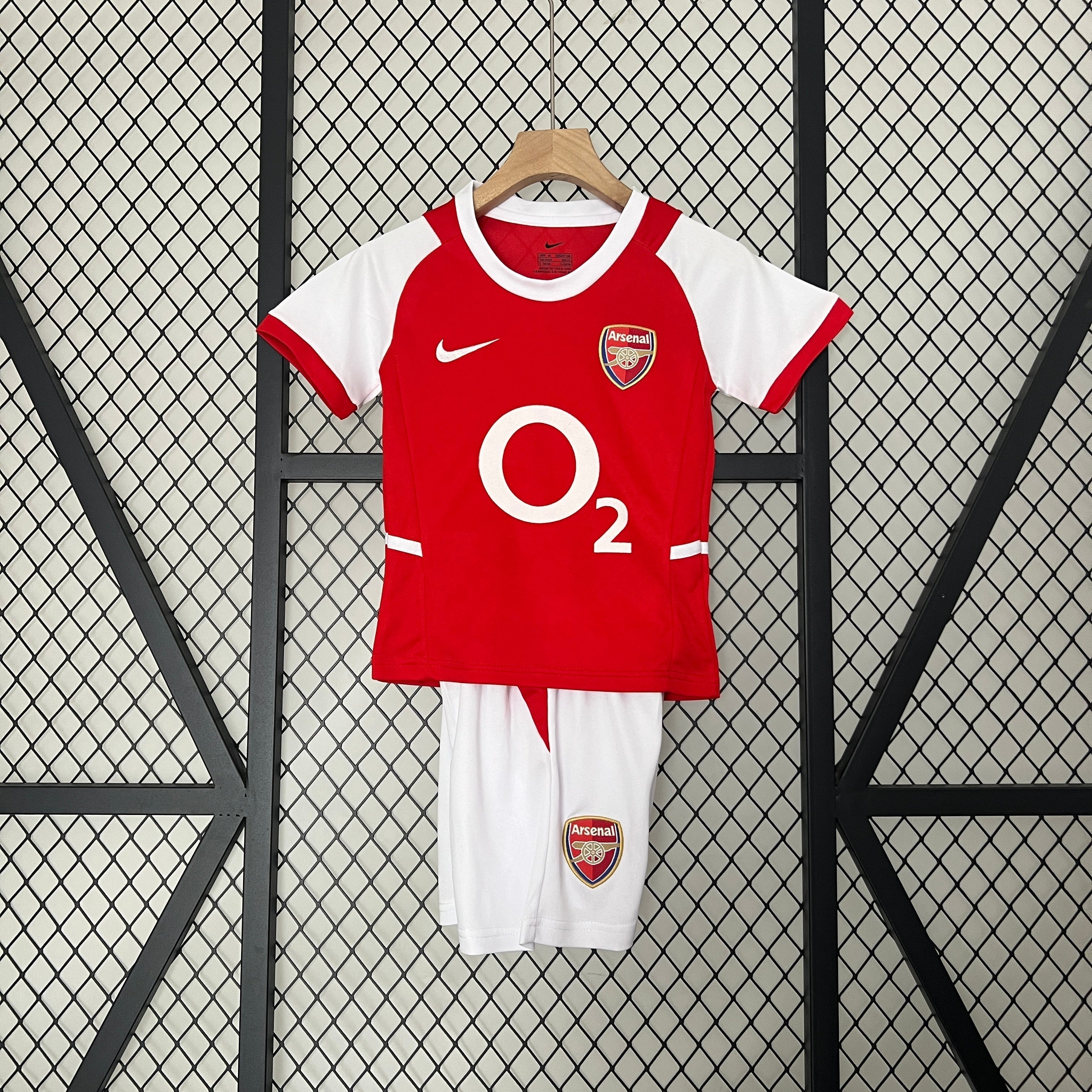 2002-2003 Arsenal Home Kids Kit