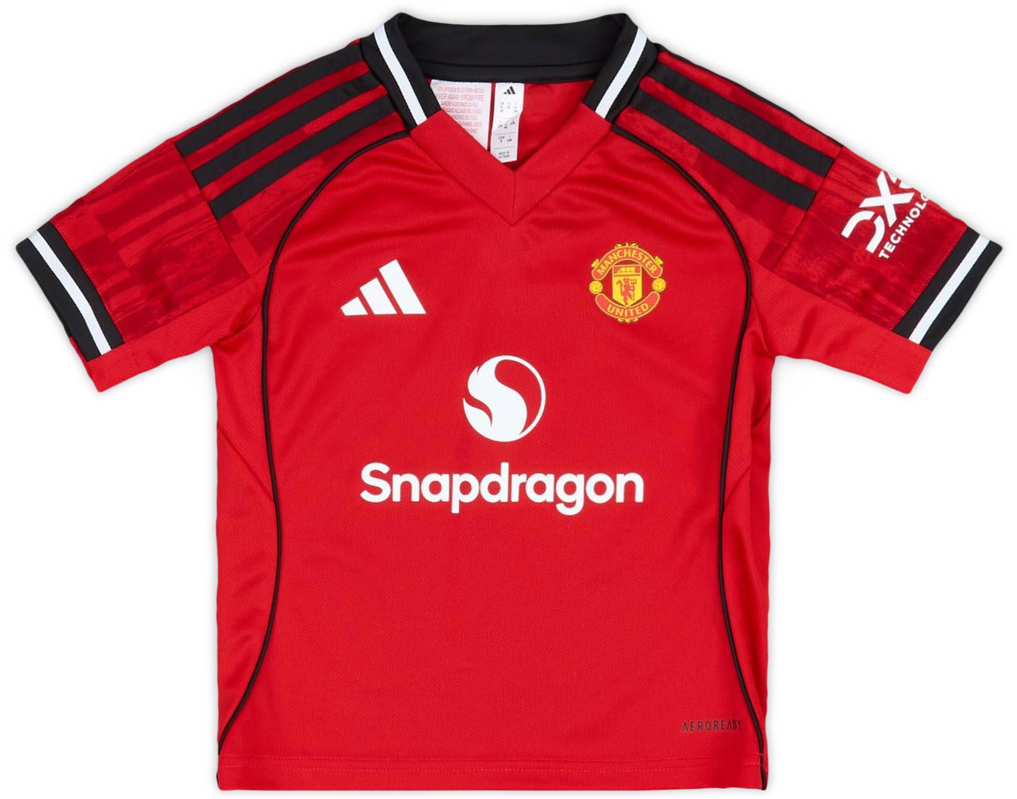 Manchester United 25-26 Home Kids Kit