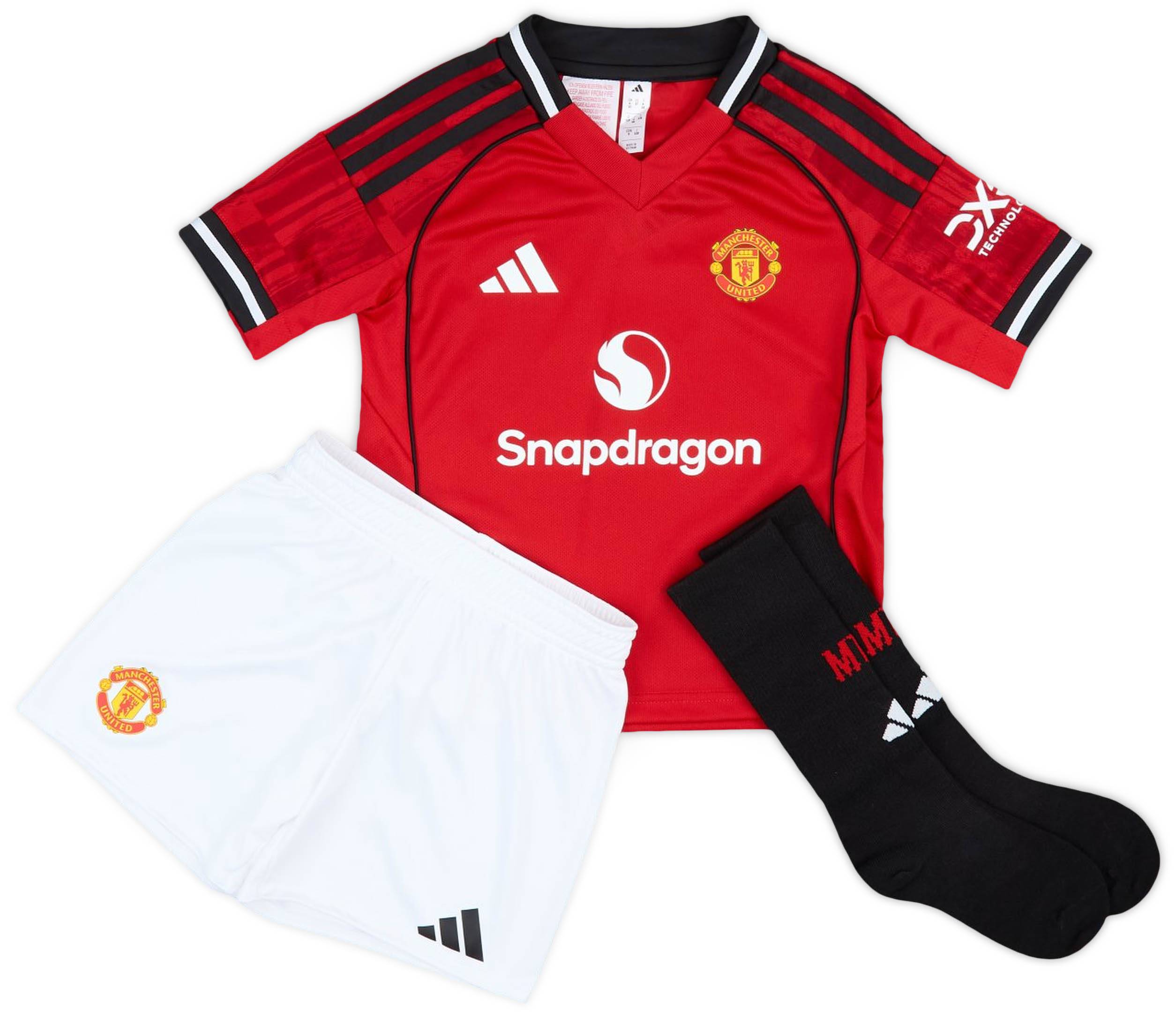 Manchester United 25-26 Home Kids Kit