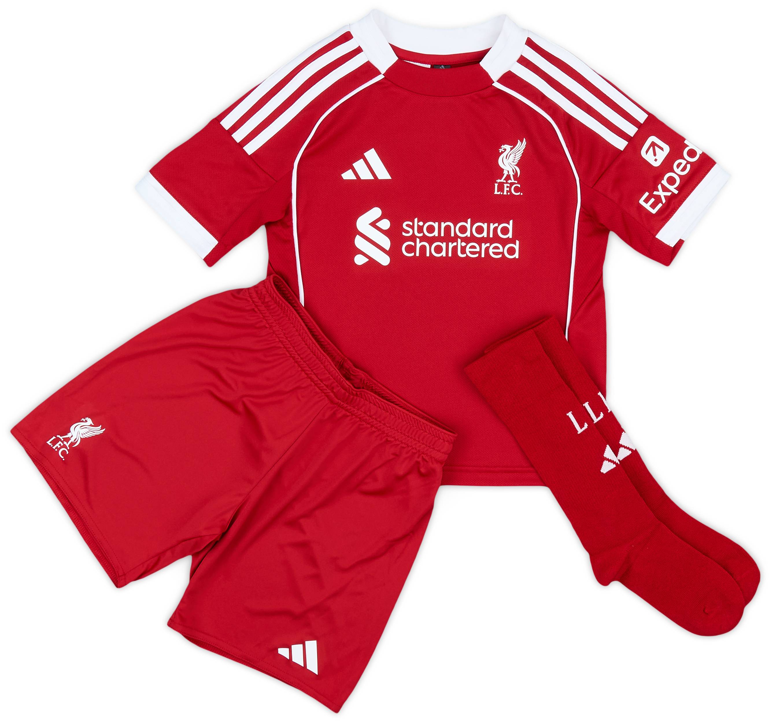 Liverpool 25-26 Home Kids Kit