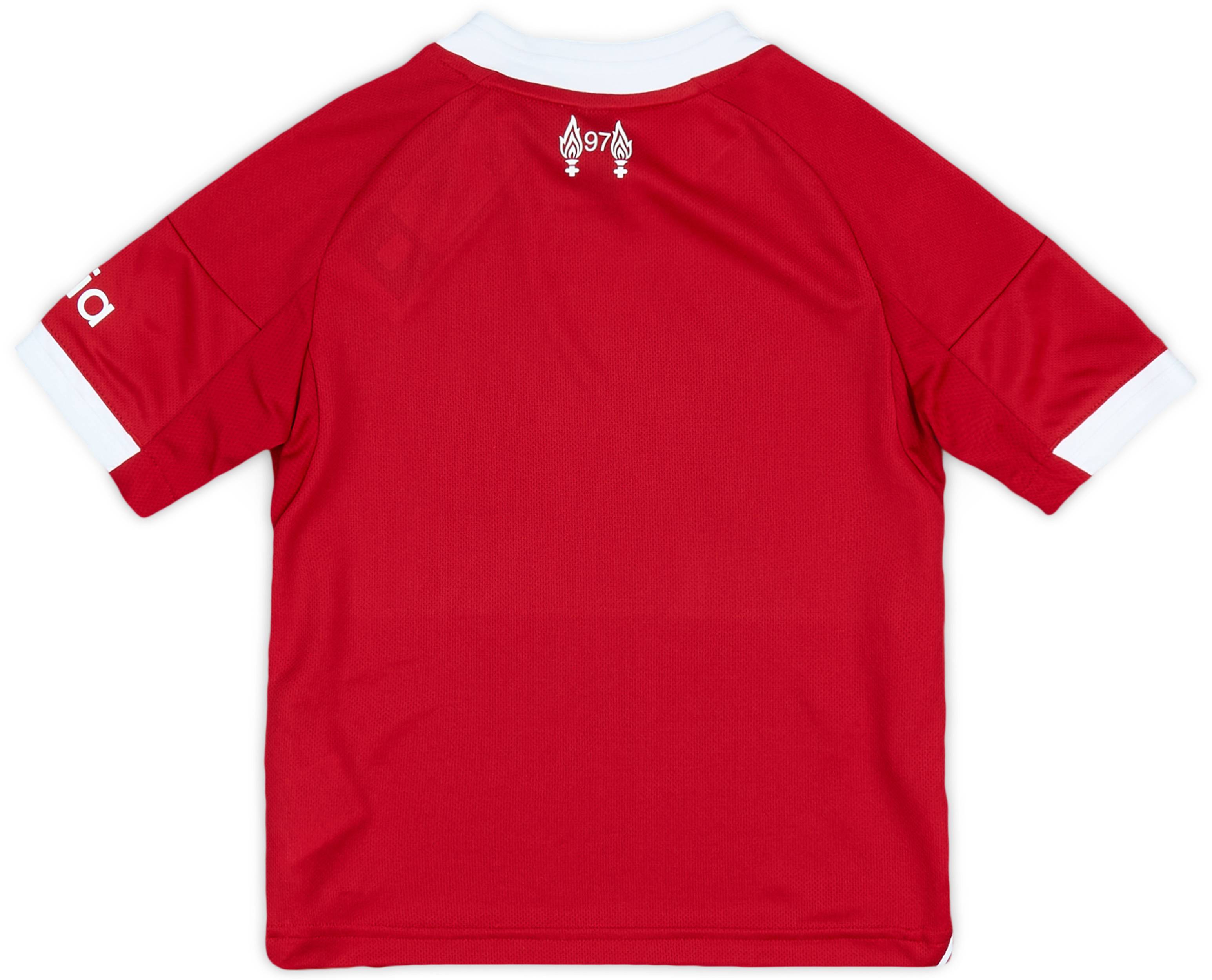 Liverpool 25-26 Home Kids Kit