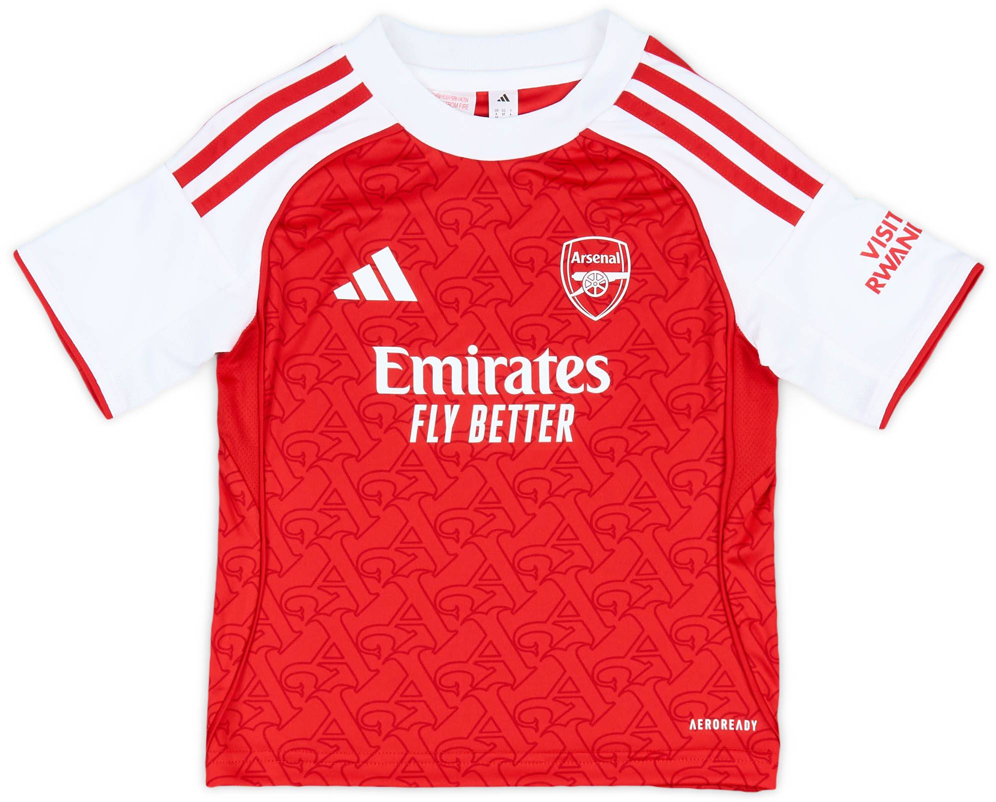 Arsenal 25/26 Home Kids Kit