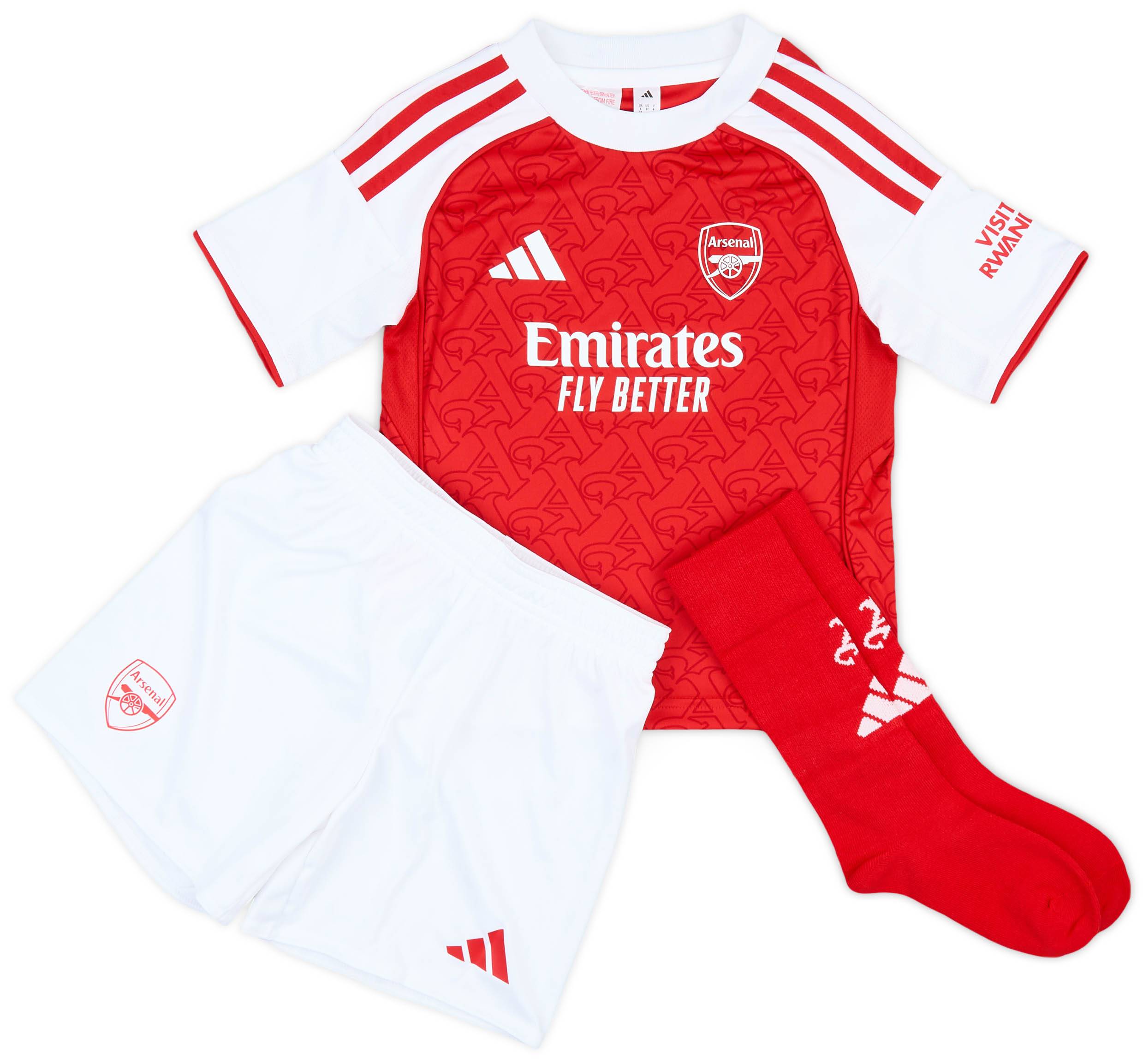 Arsenal 25/26 Home Kids Kit
