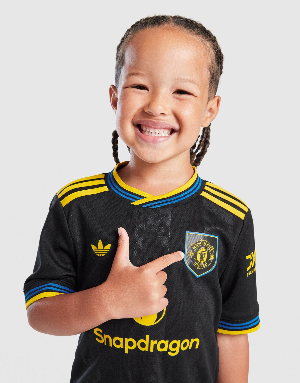 Manchester United 25-26 Third Kids Kit
