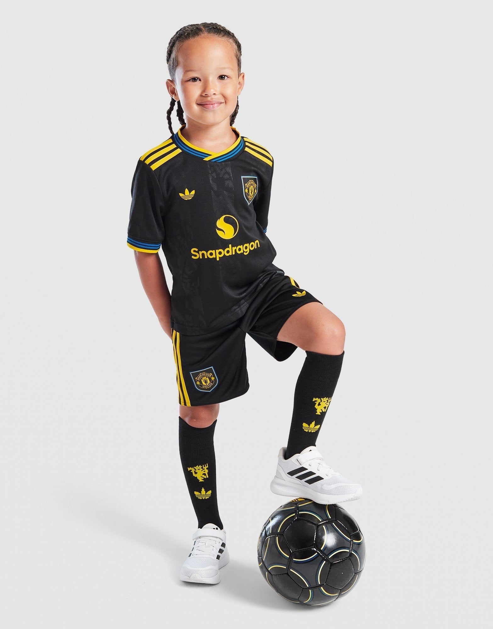 Manchester United 25-26 Third Kids Kit