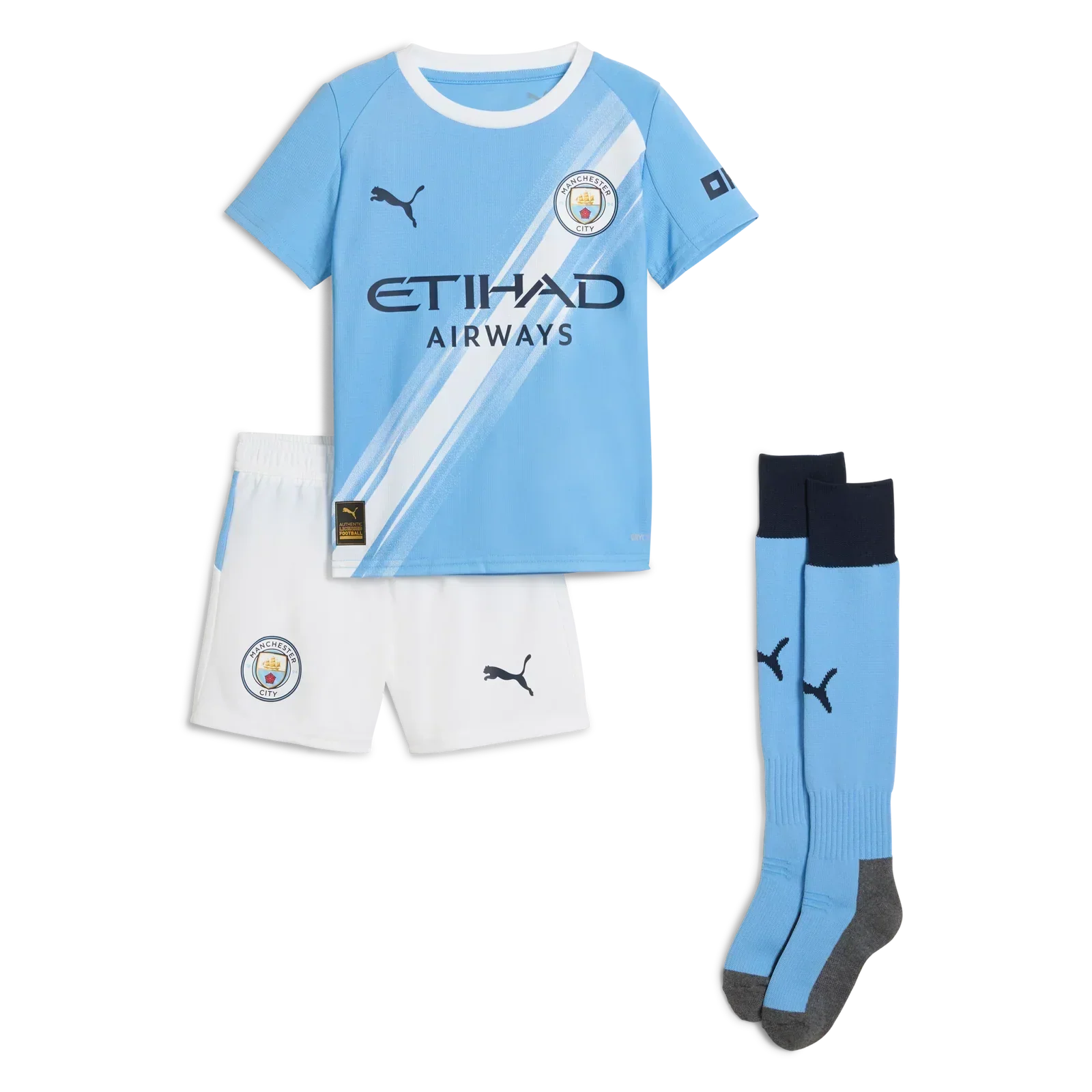 Manchester City 25/26 Home Kids Kit