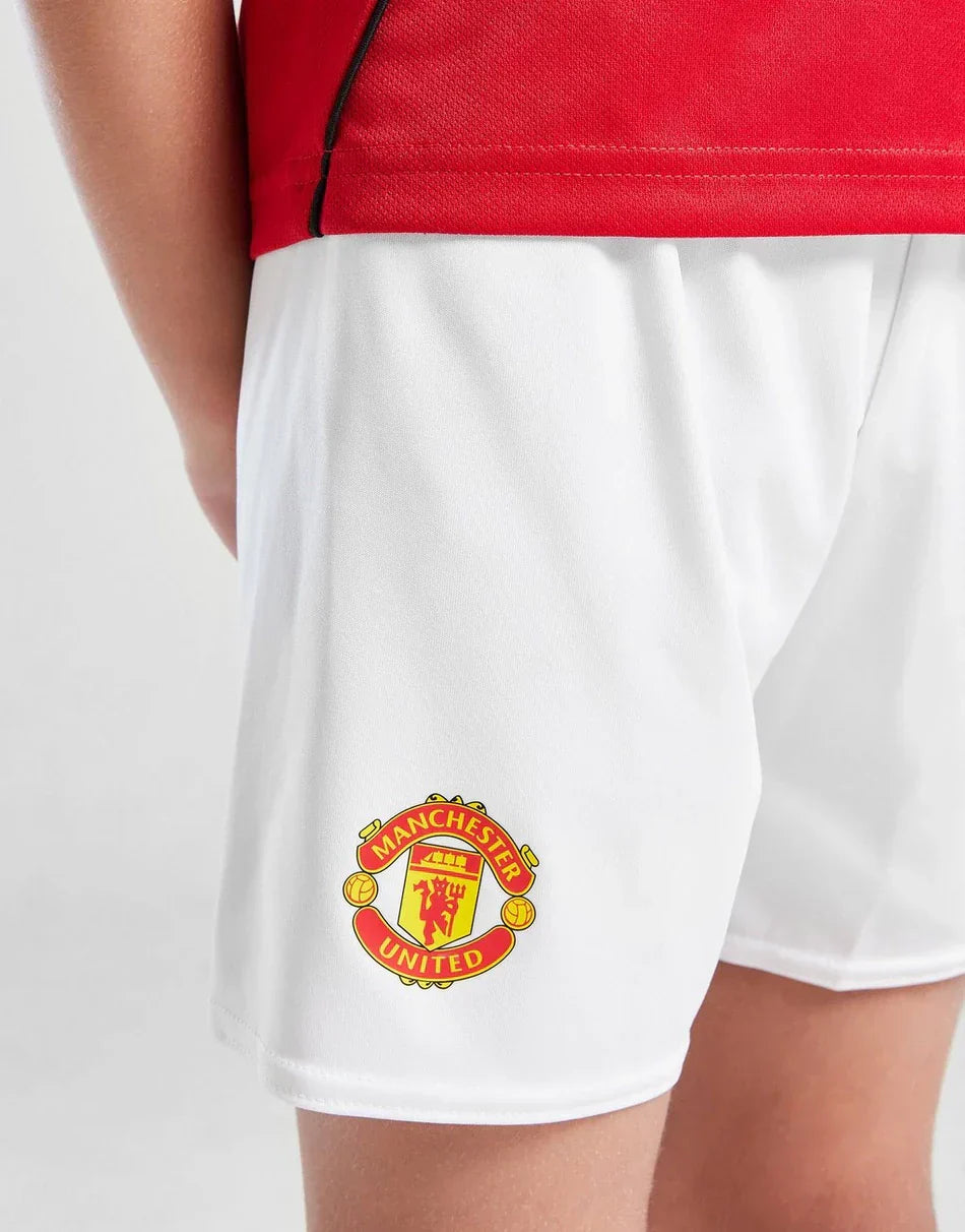 Manchester United 25-26 Home Kids Kit