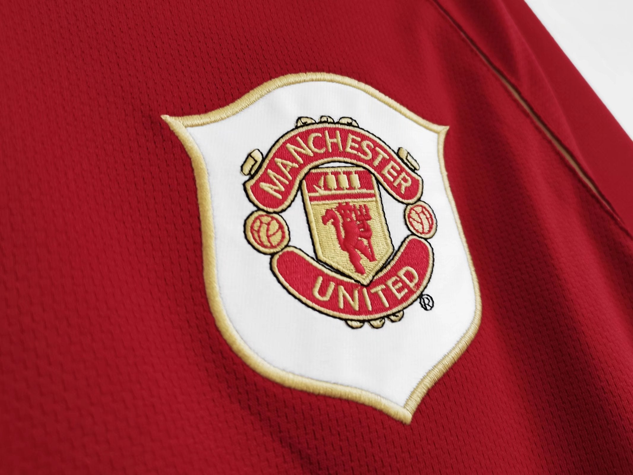Manchester United 2006/2007 Retro Home Shirt - Long Sleeve