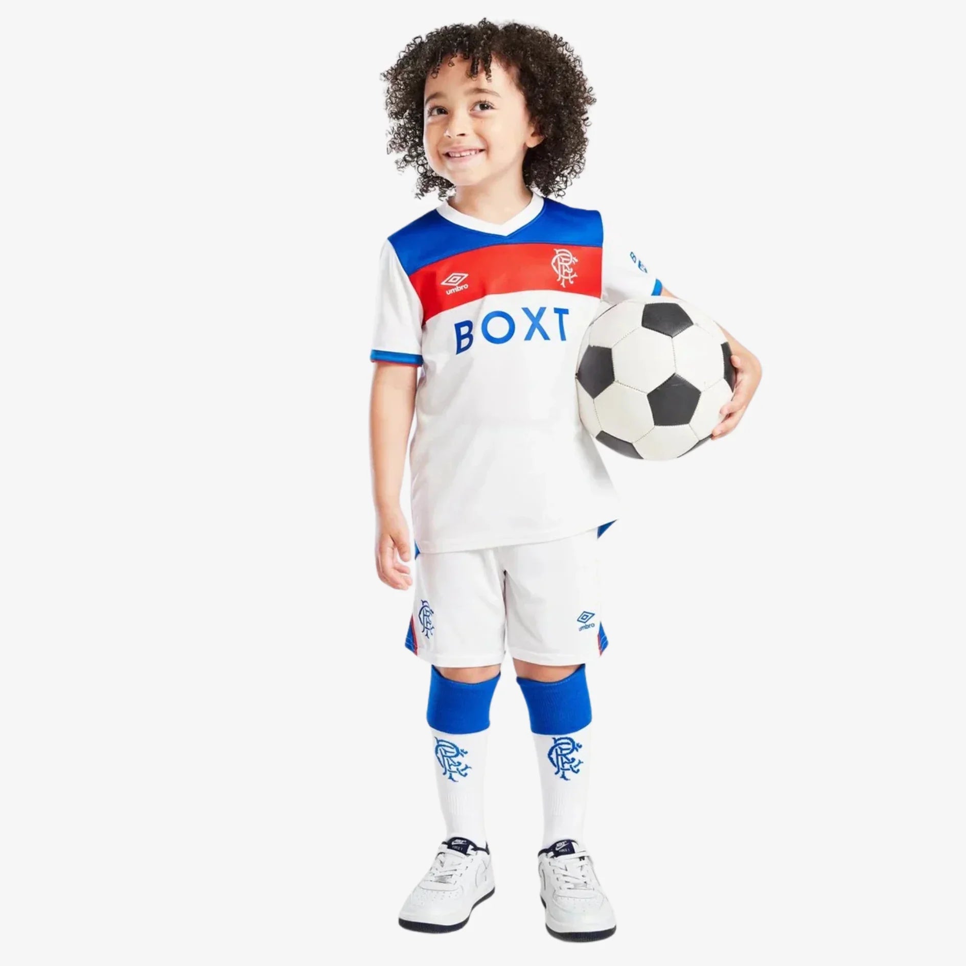 Rangers FC 25-26 Away Kids Kit