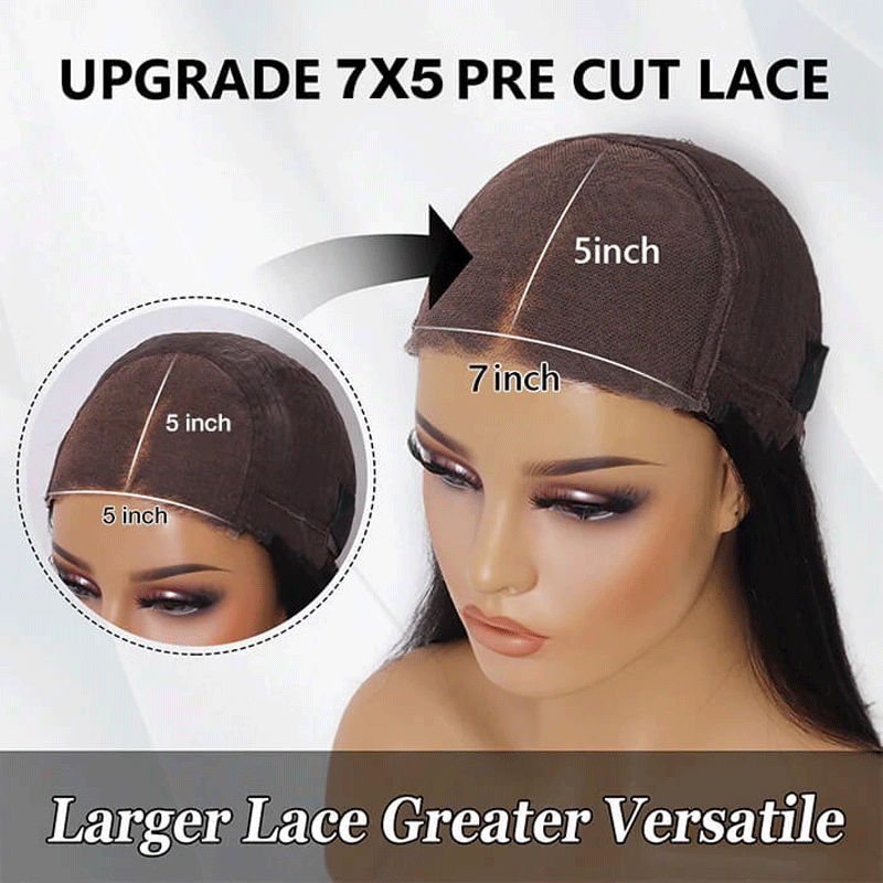 180 Density Pre Everything Wear And Go Glueless Straight Body Wave Deep Wave Wigs For Beginner Friendly