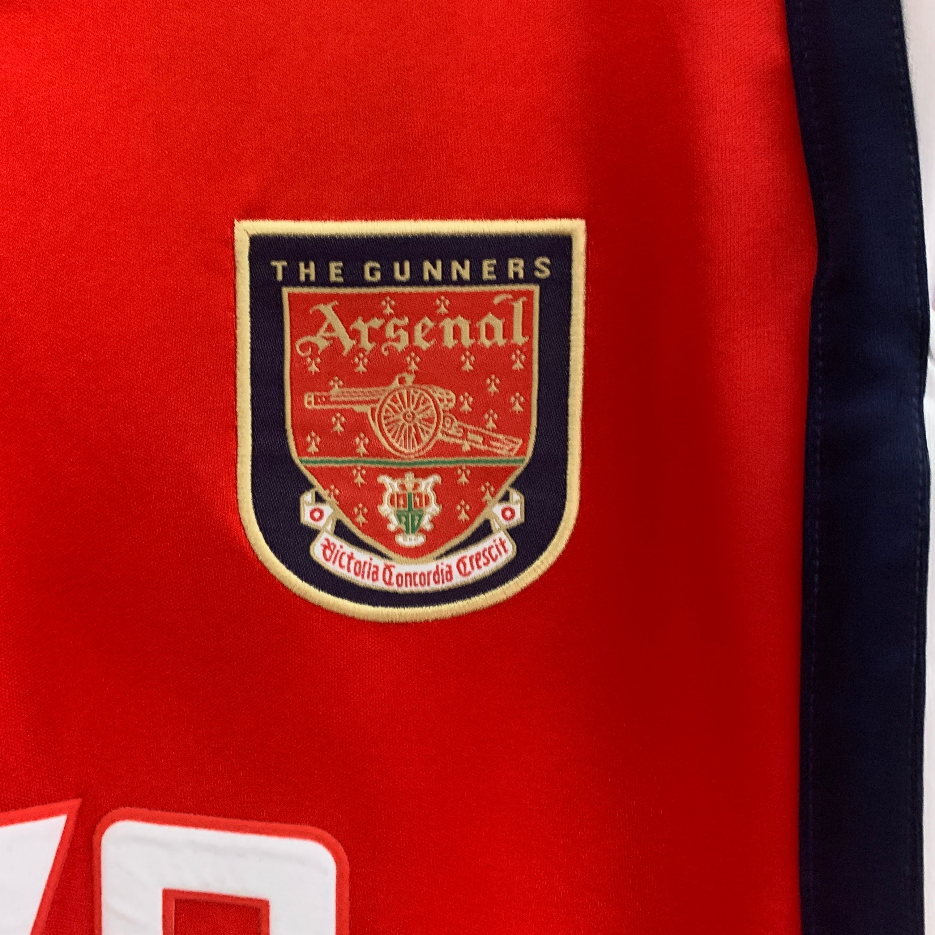 1998-1999 Arsenal Long Sleeve Home Shirt