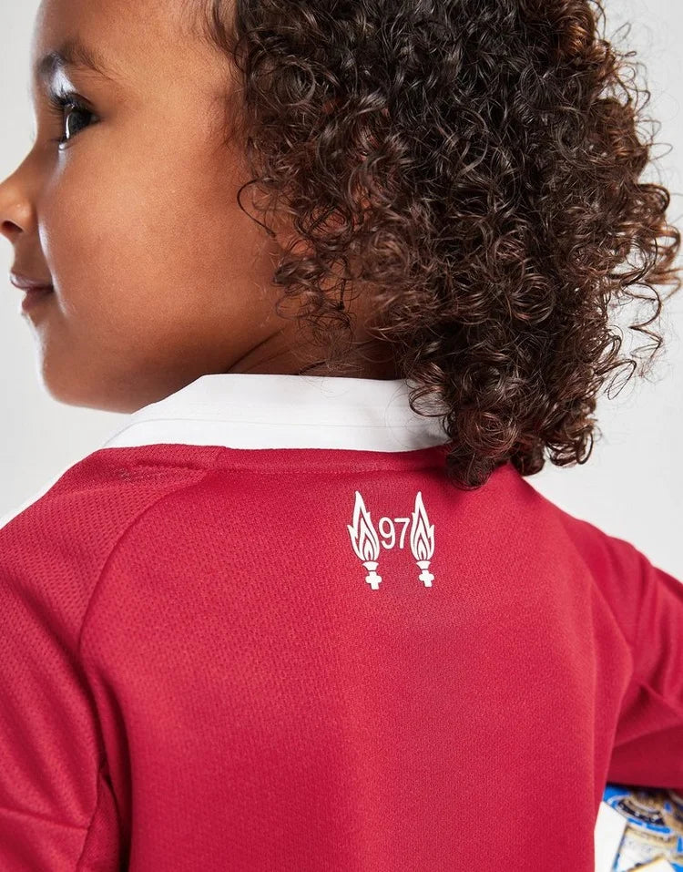 Liverpool 25-26 Home Kids Kit
