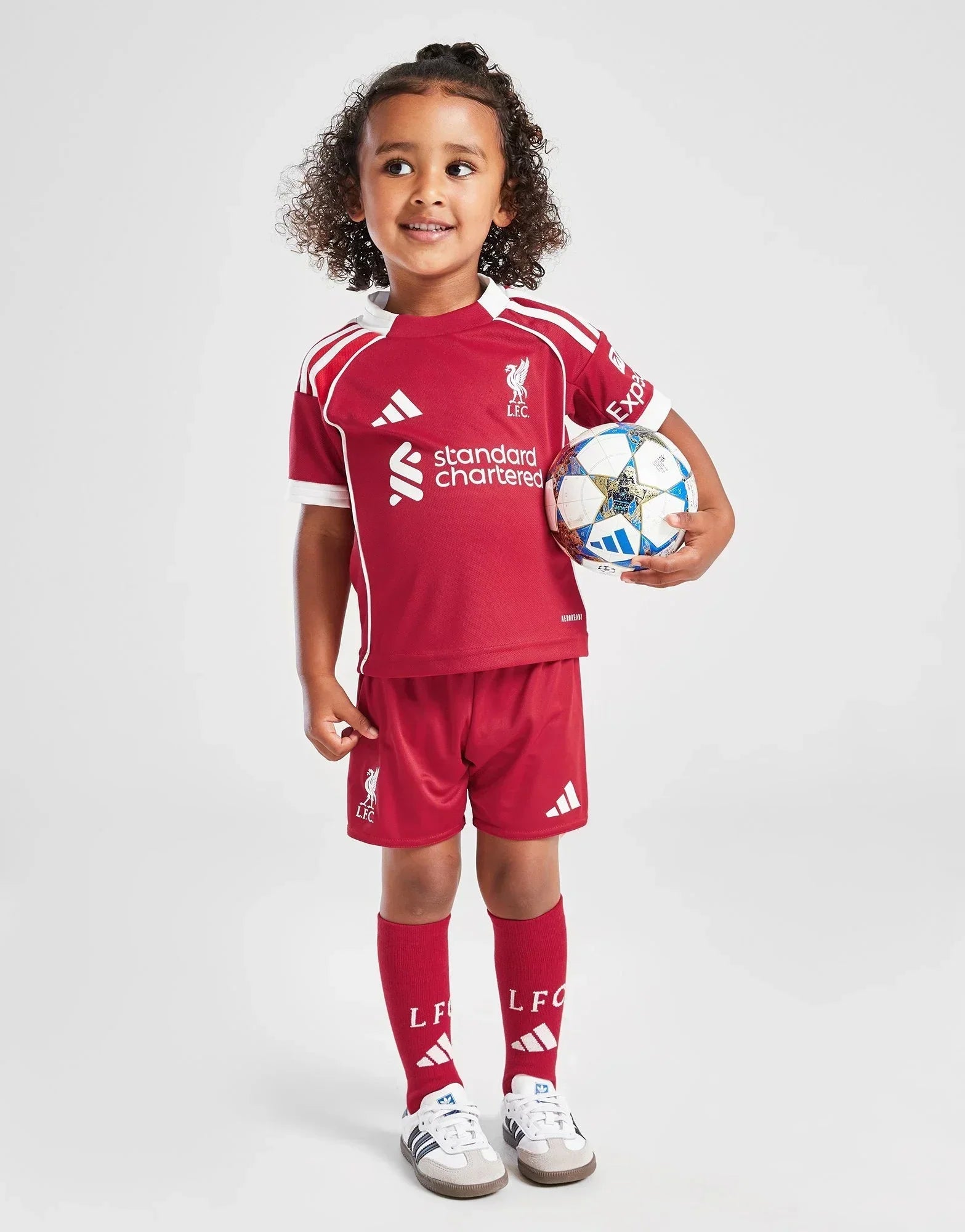 Liverpool 25-26 Home Kids Kit
