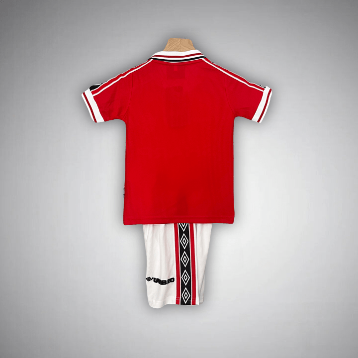 98/99 Manchester United Home Kids Kit