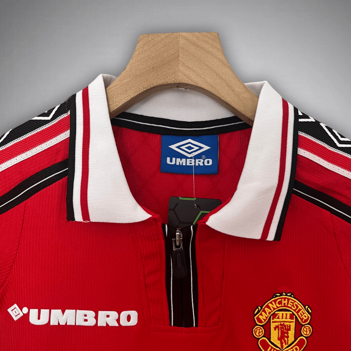 98/99 Manchester United Home Kids Kit