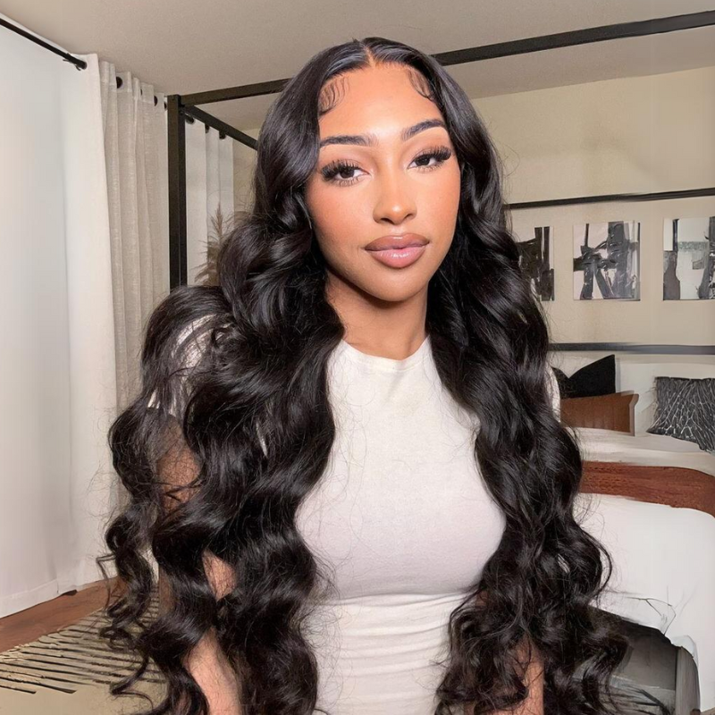 200 250 Density Large Cap Size Wigs For Big Large Heads Friendly Wigs 13x4 Lace Frontal Human Hair Wig